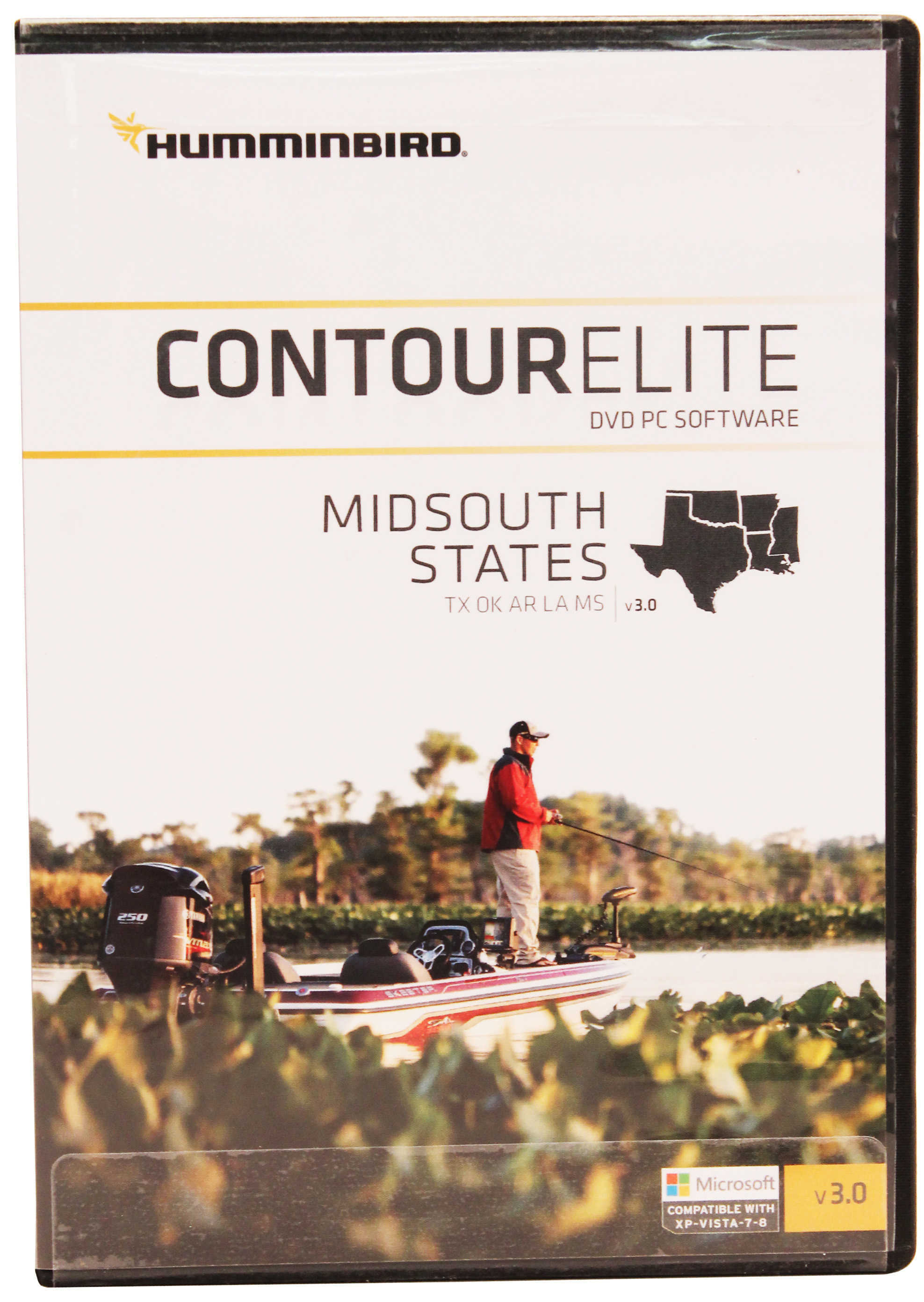 HUMMINBIRD Contour Elite Mid South States Software, 2016 Md: 600010-3