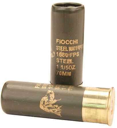 12 Gauge 20 Rounds Ammunition Fiocchi Ammo 3" 1 1/5 oz Steel #BB
