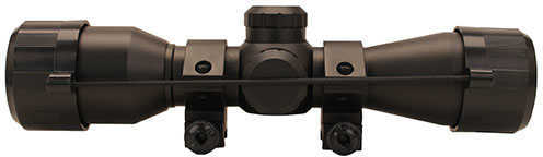 Hunt Tec 4x32mm Duplex Reticle Riflescope, Black Md: TG8504A