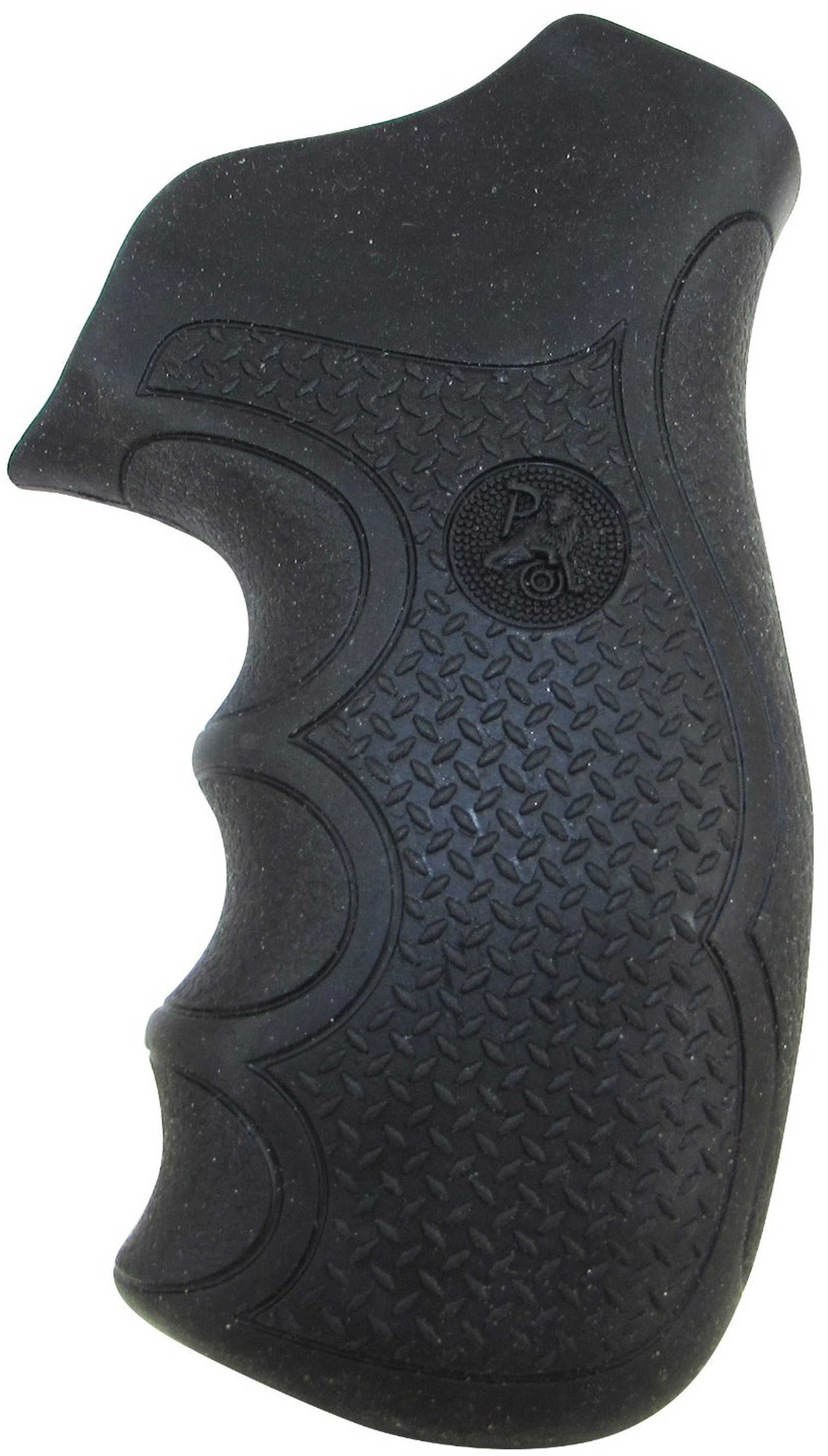 Pachmayr 02484 Diamond Pro Grip Ruger GP-100 Black Rubber-img-1