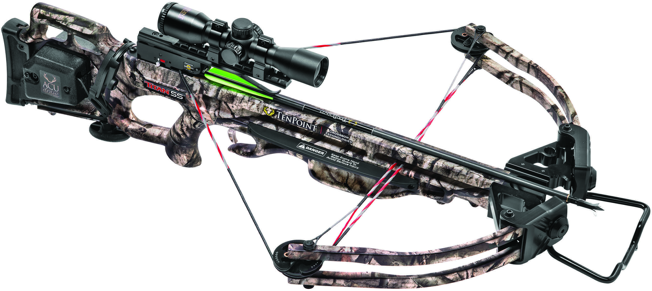 TenPoint Crossbow Technologies Point Titan SS With Package 3X Scope Acudraw Model: CB16047-7522