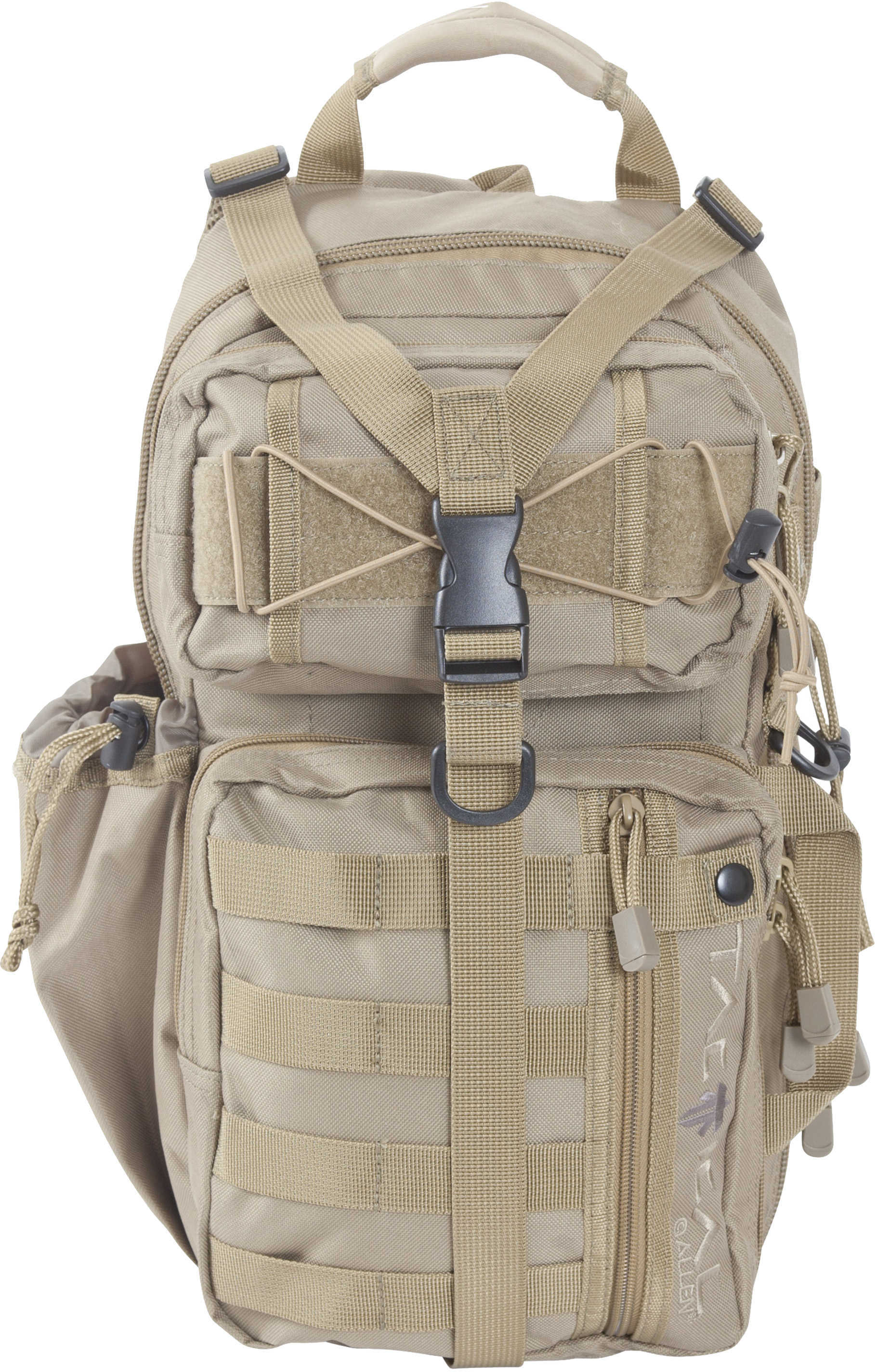 Allen Lite Force Tactical Sling Pack Tan Endura Fabric Design Padded Adjustable Single Shoulder Strap Conceal Carr