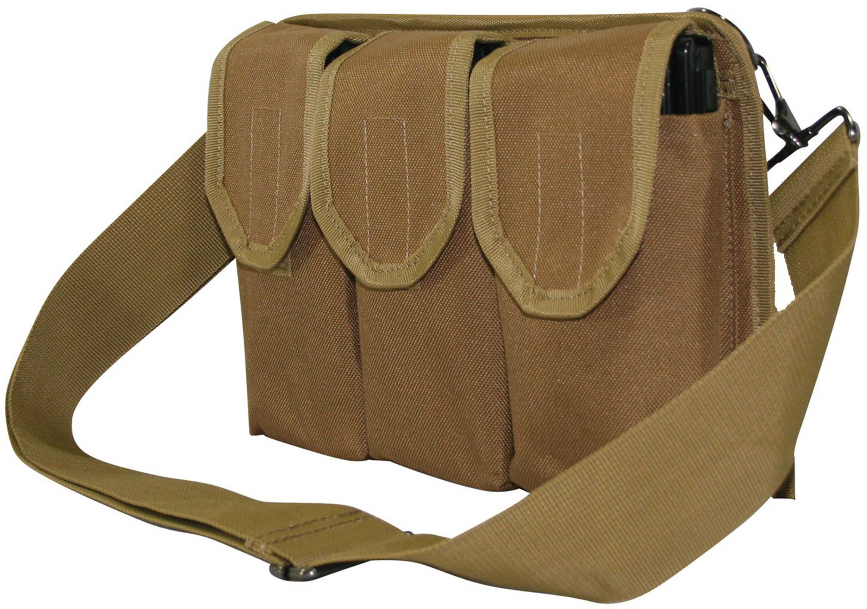 Galati Gear Shoulder Magazine Pouch with Belt Loop Holds 30 Rounds .223 Magazines and 20 .308 Coyote