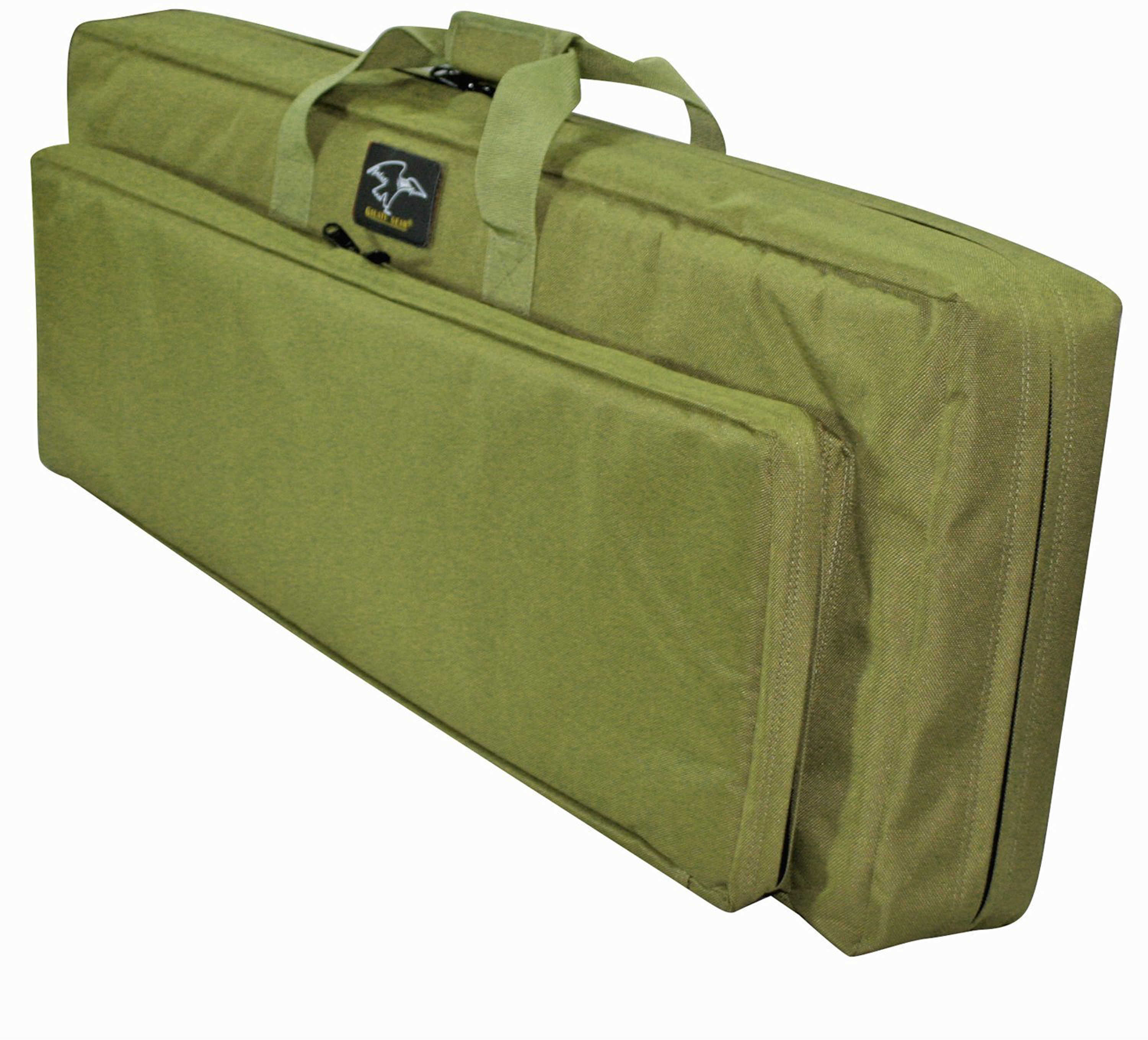 Double Discreet Square Rifle Case - 38", Olive Drab Md: SQ38DOD