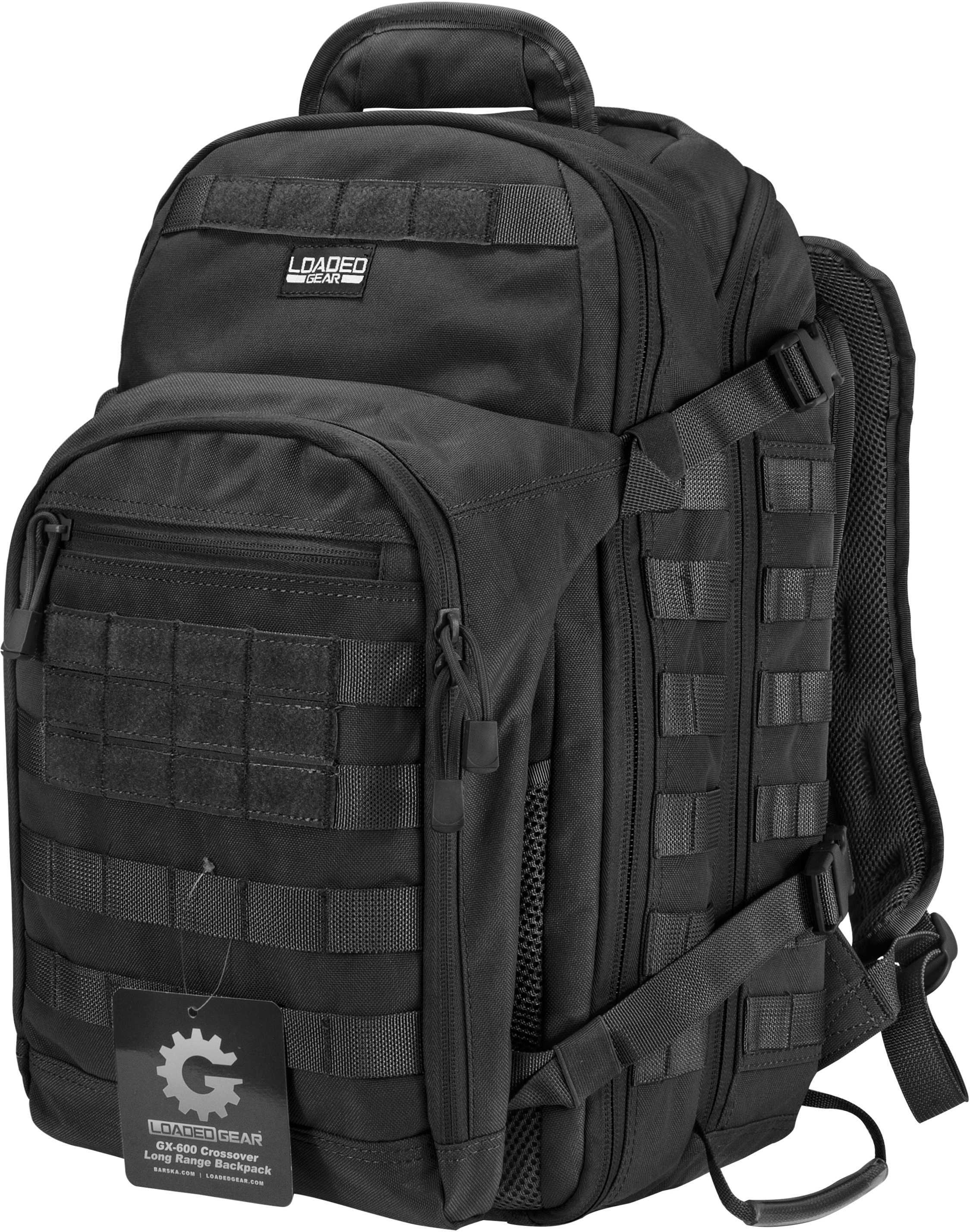 Barska Crossover Long Range Backpack - GX-600, Black Md: BI12598