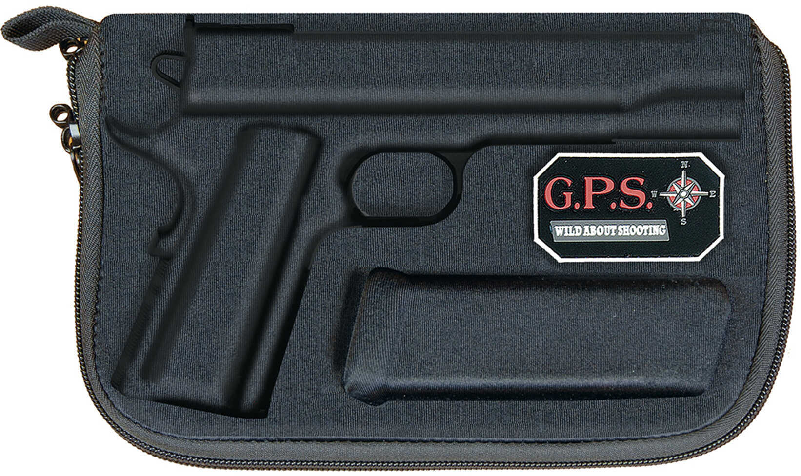 G*Outdoors GPS-908Pc Molded Pistol Case Black 1 Ha-img-1