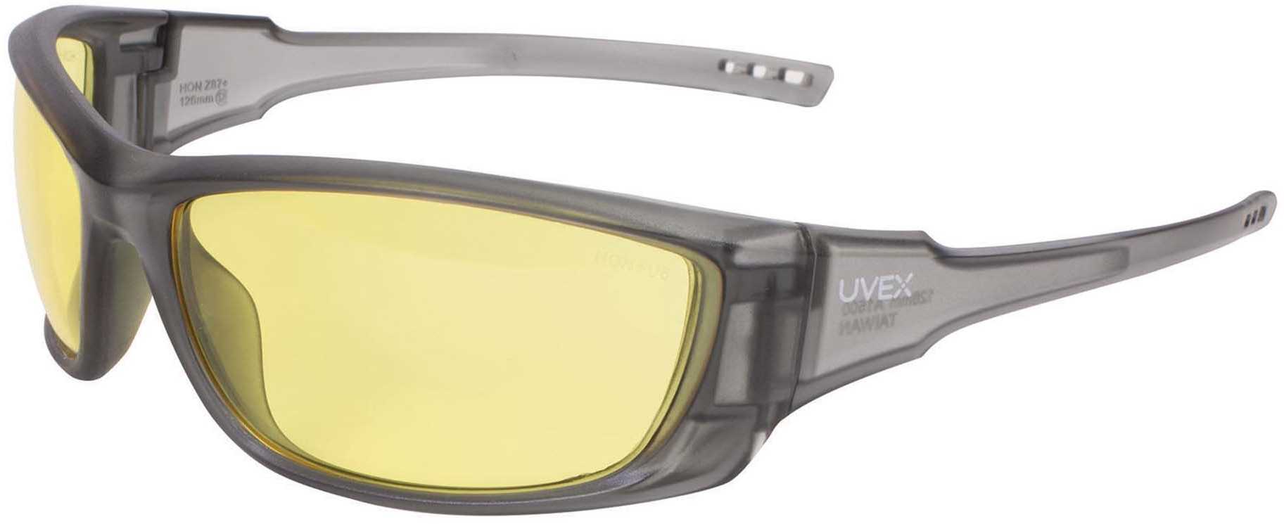 Howard Leight Uvex A1500 Safety Eyewear w/Hardcoat Lens Amber Md: R-02227