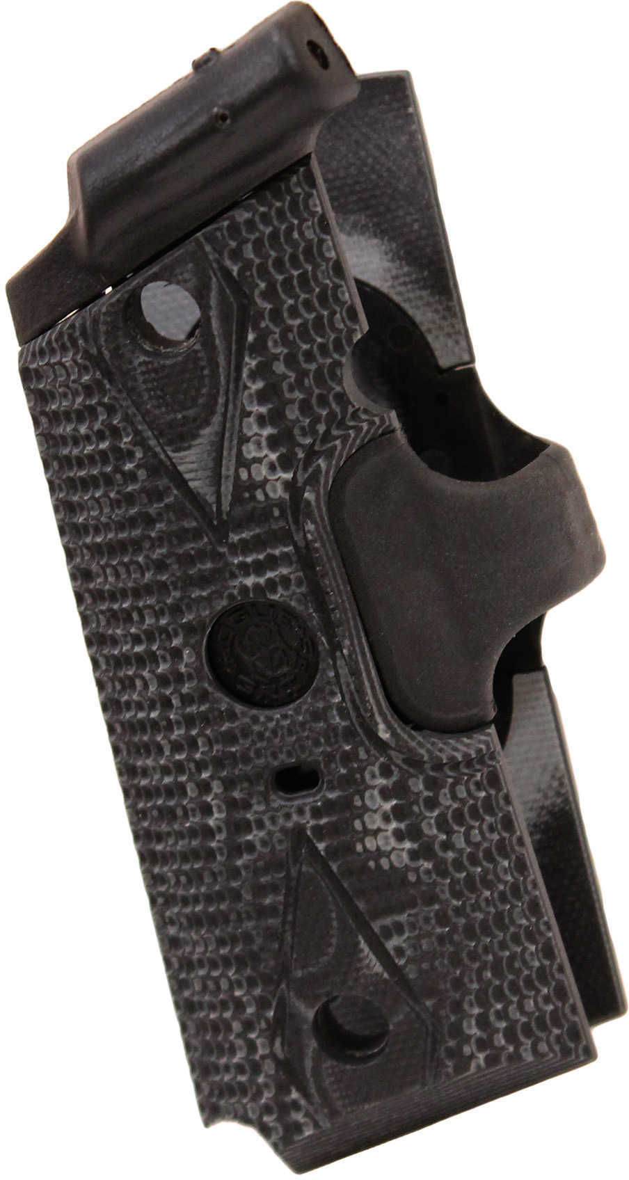 Hogue Laser Enhanced Grip Red Fits 1911 Officers Compact & Clones models Piranha G10 G-Mascus Black Md: 43189
