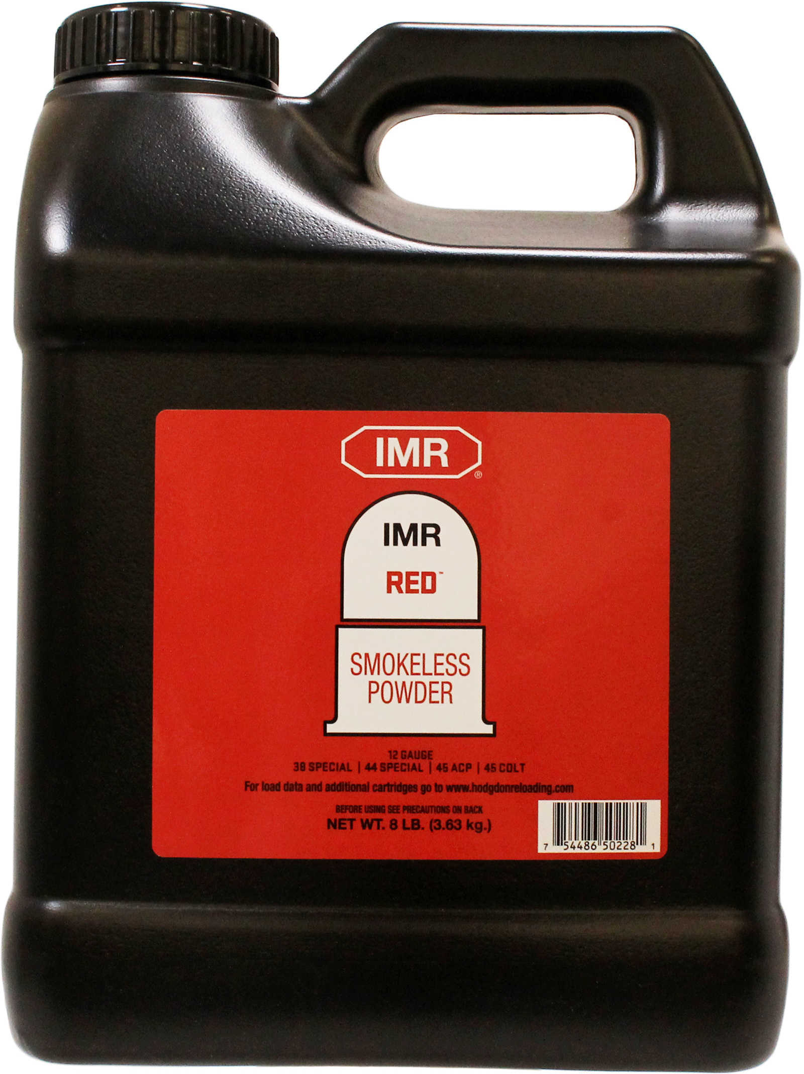 IMR Smokeless Powder Red 8 lb Container