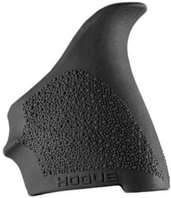 Hogue Grips HandAll Beavertail Fits S&W M&P Shield/Ruger LC9 Rubber Finger Grooves Black 18400