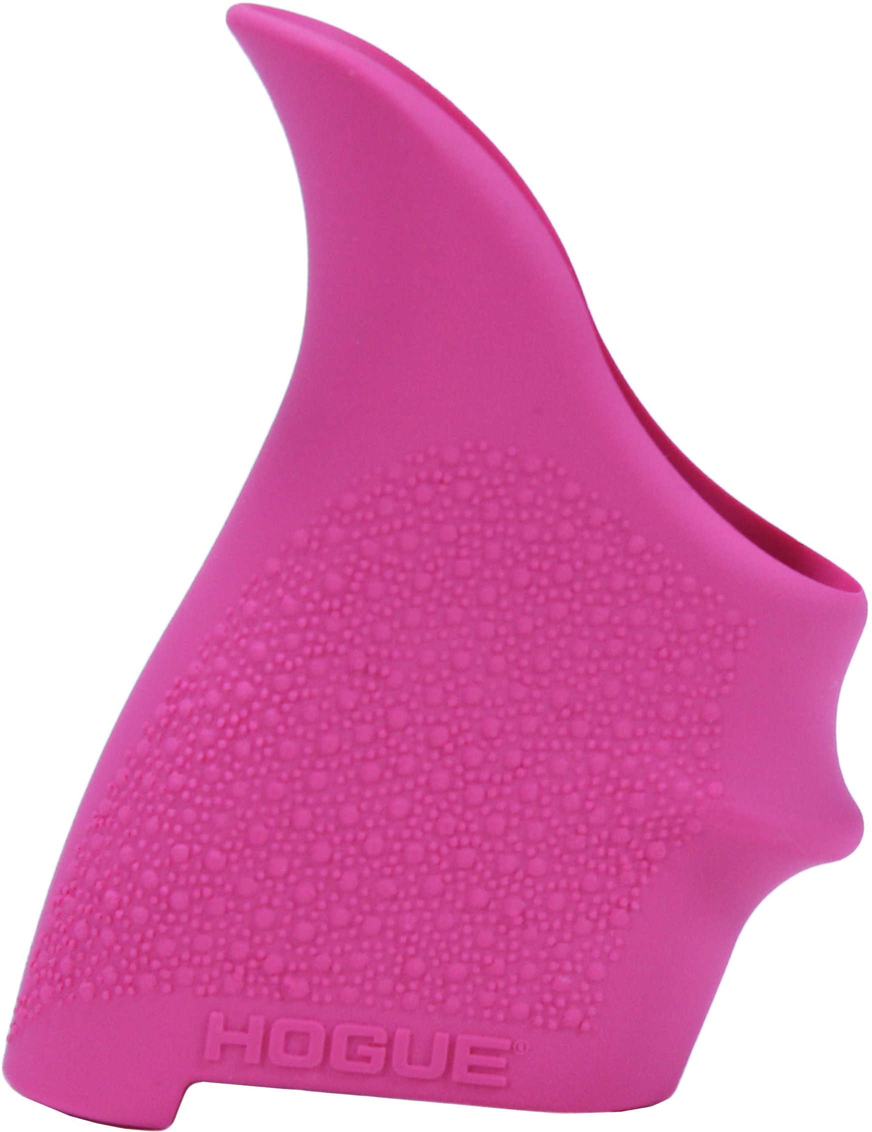 Hogue Grips HandAll Beavertail Fits S&W M&P Shield/Ruger LC9 Rubber Finger Grooves Pink 18407
