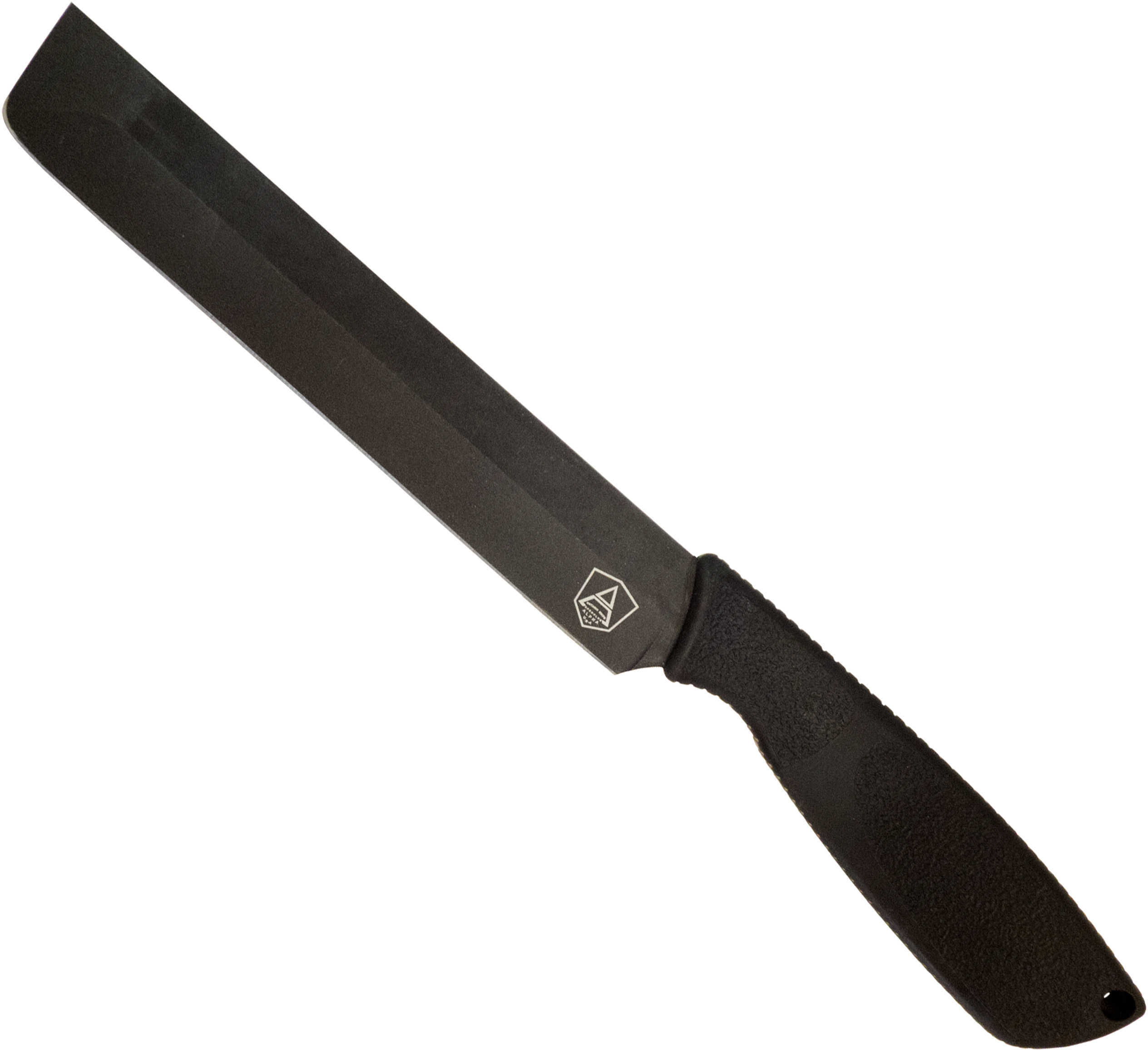 Spec Plus Alpha Survival Fixed Blade Knife Machete 7" High Carbon Steel Synthetic Rubber Ha