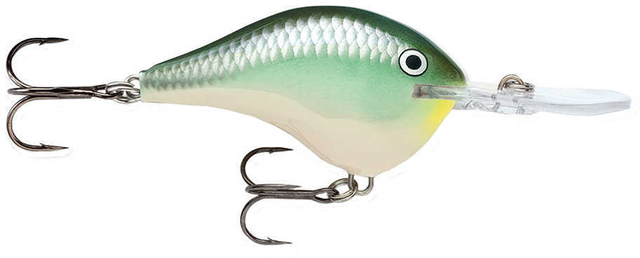 Rapala Dives-To Series Custom Ink Lure Size 06 2" Length 6 Depth Number 5 Treble Hooks Blue