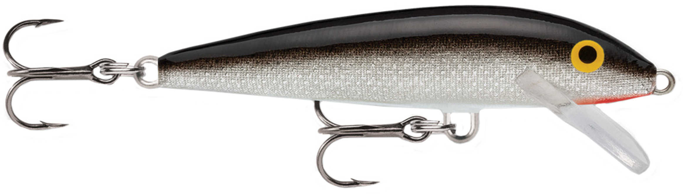 Rapala USA FLOAT 3.5" 3/16 SIL/BLK F09S