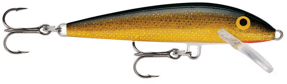 Rapala USA FLOAT 2" 1/16 GOLD/BLK F05G