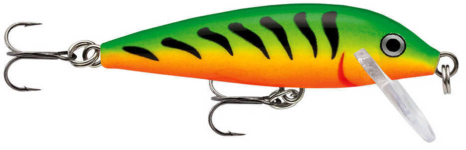 Rapala CountDown Lure Size 05 2" Length 3-6 Depth Number 10 Hooks Fire Tiger Per Md: CD05