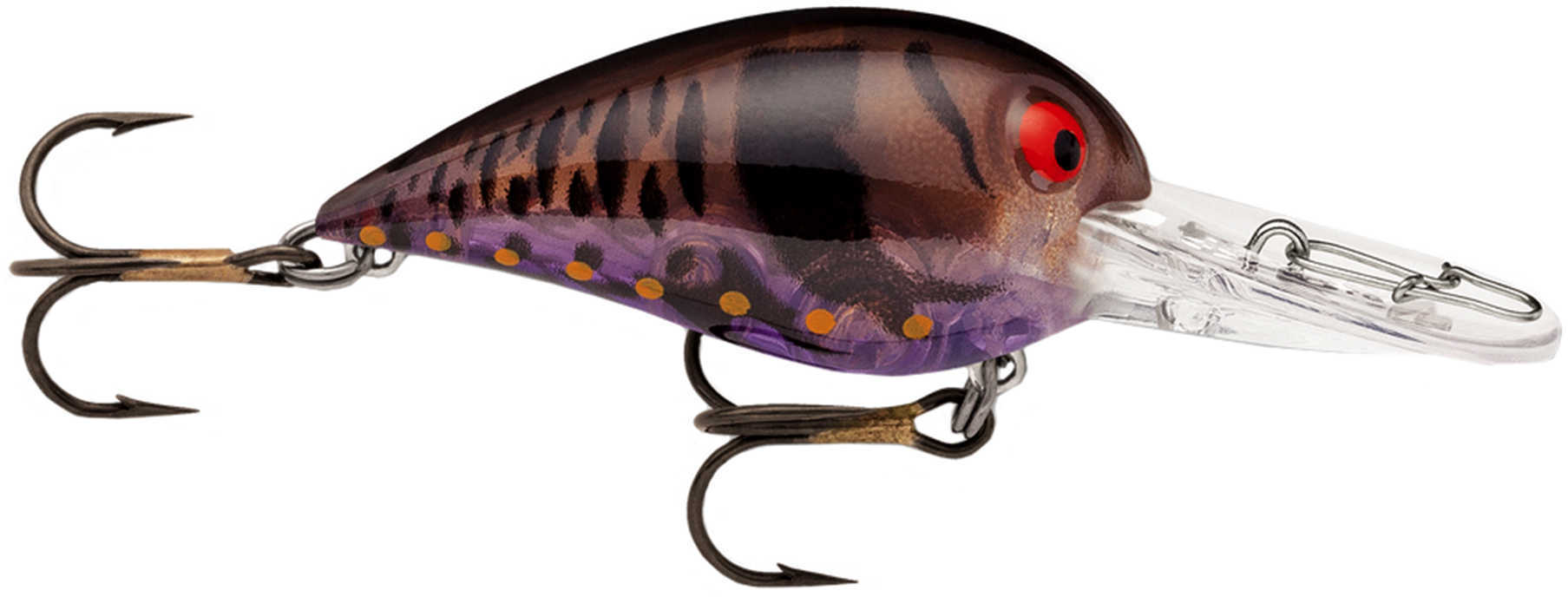Storm Original Wiggle Wart Lure 2-Inches Number 4 Hook, Phantom Peanut Butter Jelly Craw, Per 1 Md: