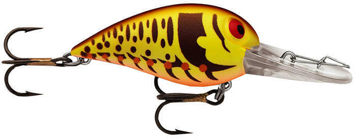 Storm Original Wiggle Wart Lure 2-Inches Number 4 Hook, Brown Mustard Craw, Per 1 Md: V191