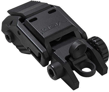 Vism Pro Series AR Flip Up Sight Rear, Black Md: VMARFLR