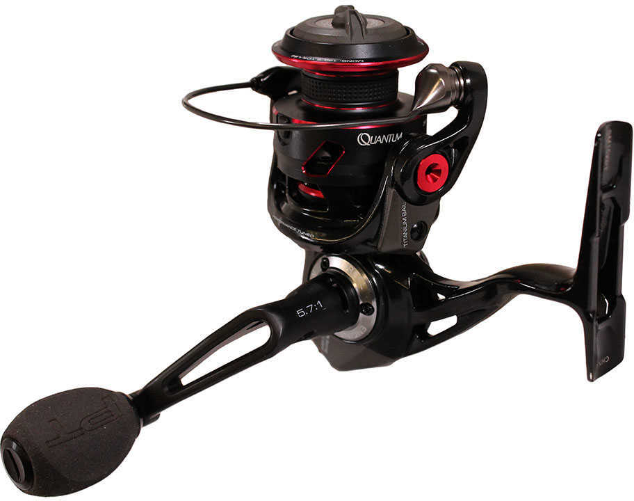 Zebco / Quantum Smoke S3 PT Inshore Spinning Reel Size 15, 5.7:1 Gear Ratio, 3PTAC+8BB+1RB Bearings, 140/6 Capacity, Amb