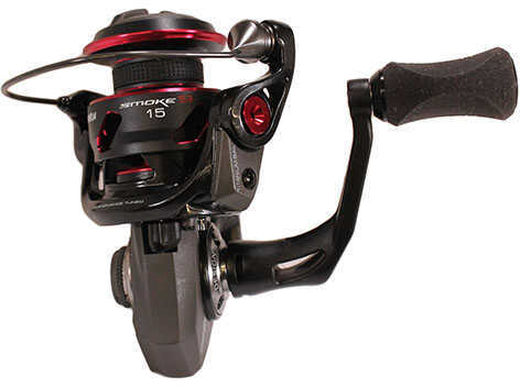 Zebco / Quantum Smoke S3 PT Inshore Spinning Reel Size 15, 5.7:1 Gear Ratio, 3PTAC+8BB+1RB Bearings, 140/6 Capacity, Amb