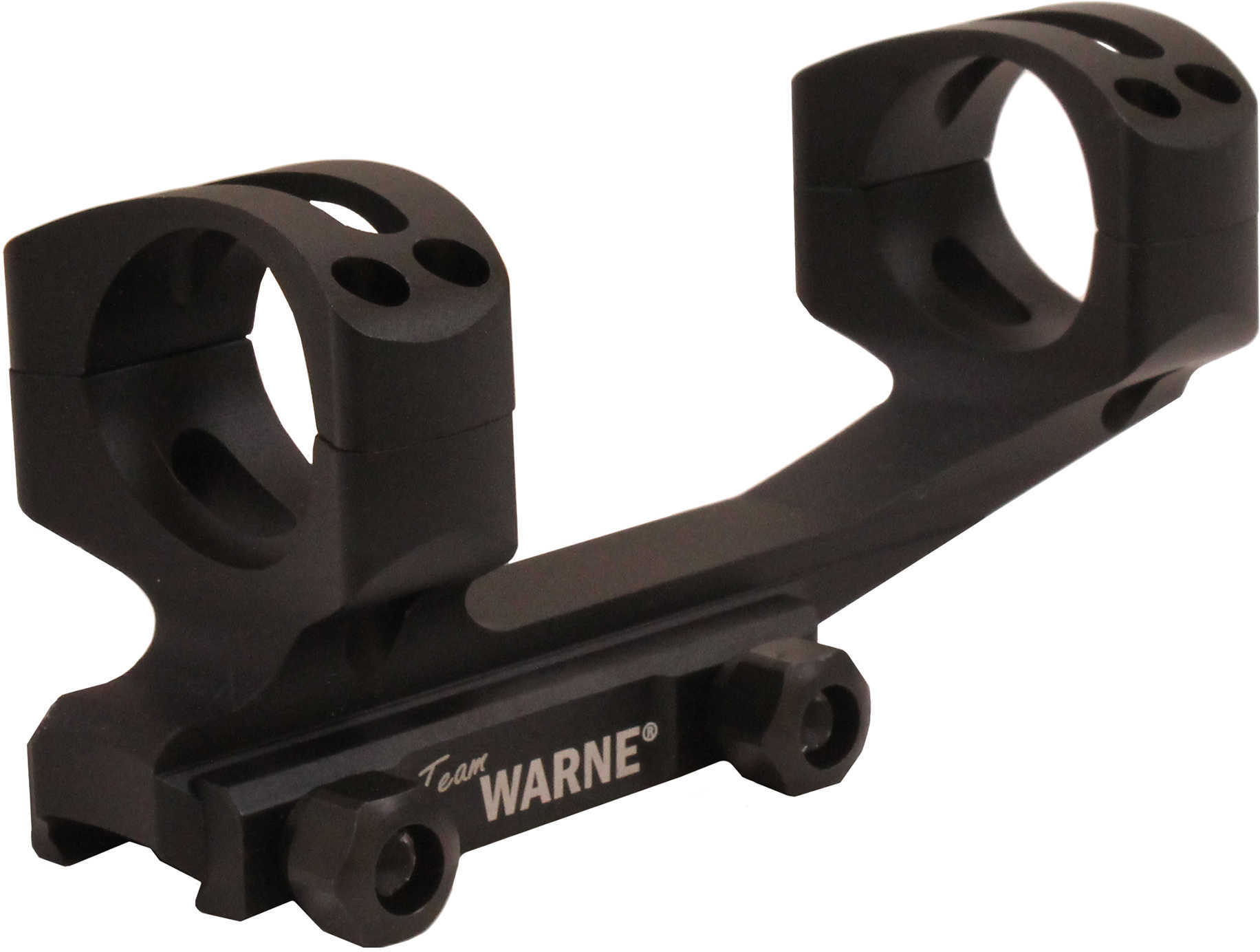 Warne Scope Mounts Gen 2 Extended SKEL 30MM AR MNT Blk