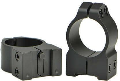 Warne Scope Mounts Tikka Permanent Attach Ring 1" Med Matte Finish 1TM