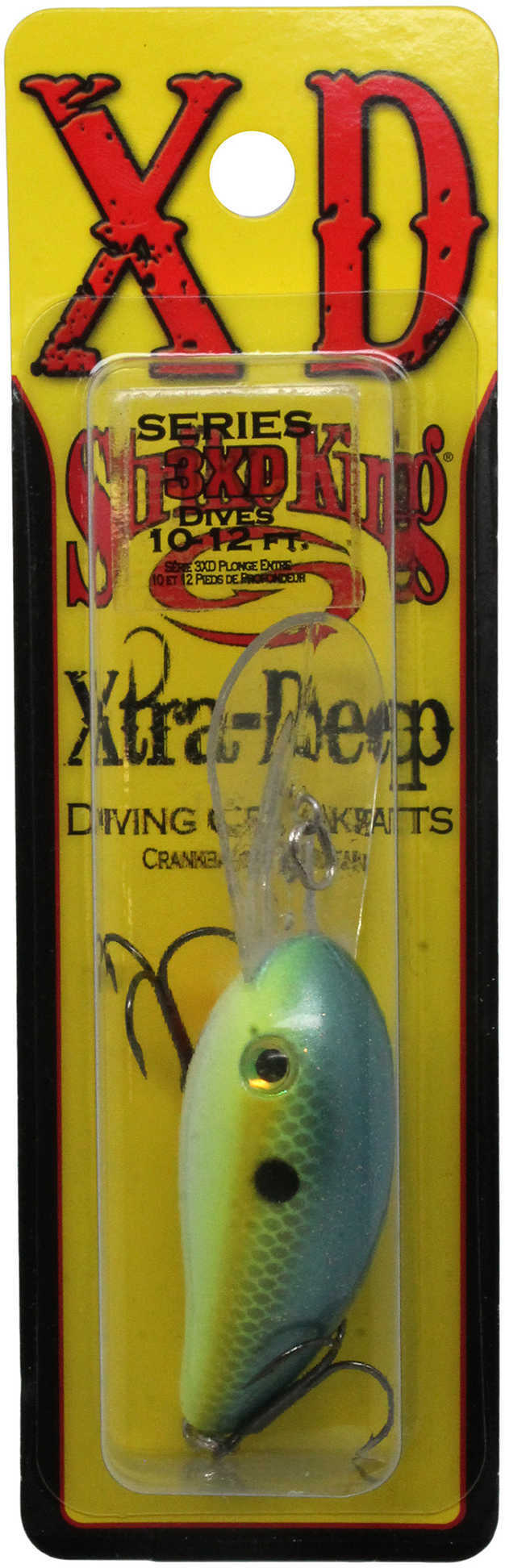 Strike King Lures Pro Model Crankbait (Sexy Shad) Md: HC3XD-538