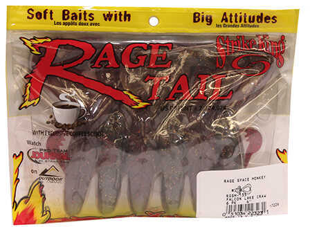 Strike King Rage Tail Space Monkey RGSM-135 Falcon Lake Craw 4 In Fishing Lures
