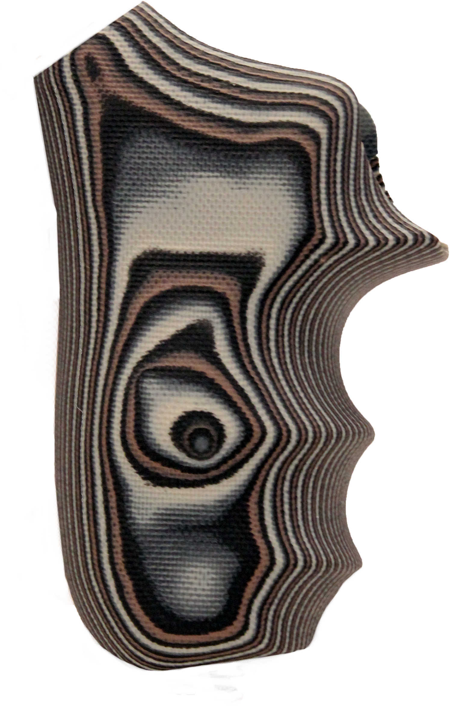 Hogue Ruger LCR Grip Enclosed Hammer, Smooth G10, G-Mascus Black/Grey Md: 78167