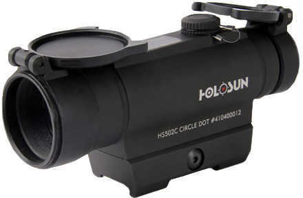 Holosun Full Size Red Dot 30mm Solar Dot with Ring Model: HS502C