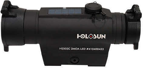 Holosun Full Size Red Dot 30mm Solar Dot with Ring Model: HS502C