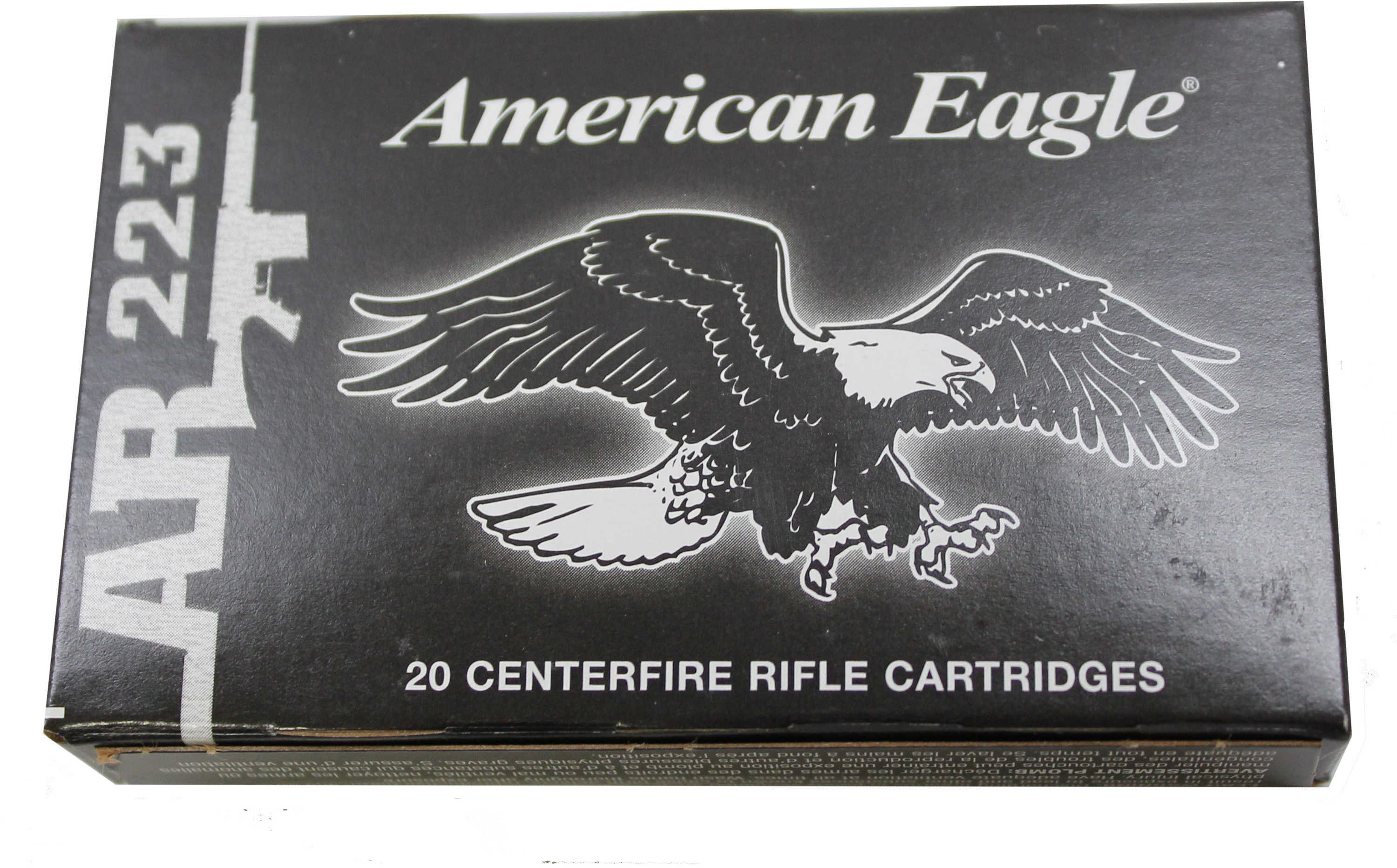 Federal 5.56mm NATO 55 Grain Full Metal Jacket - 20 Rounds for Dependable Performance