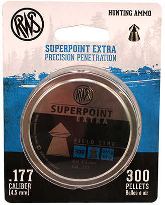 RWS Superpoint Extra Field Line Pellets .177 Caliber, Per 300 Md: 2317409