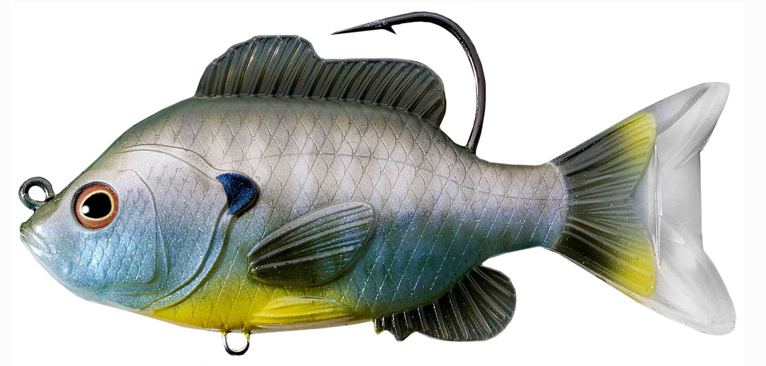 LiveTarget Lures Sunfish Swimbait Freshwater 4 3/8" Length 7/8 oz 1-8 Depth Natural Bluegill
