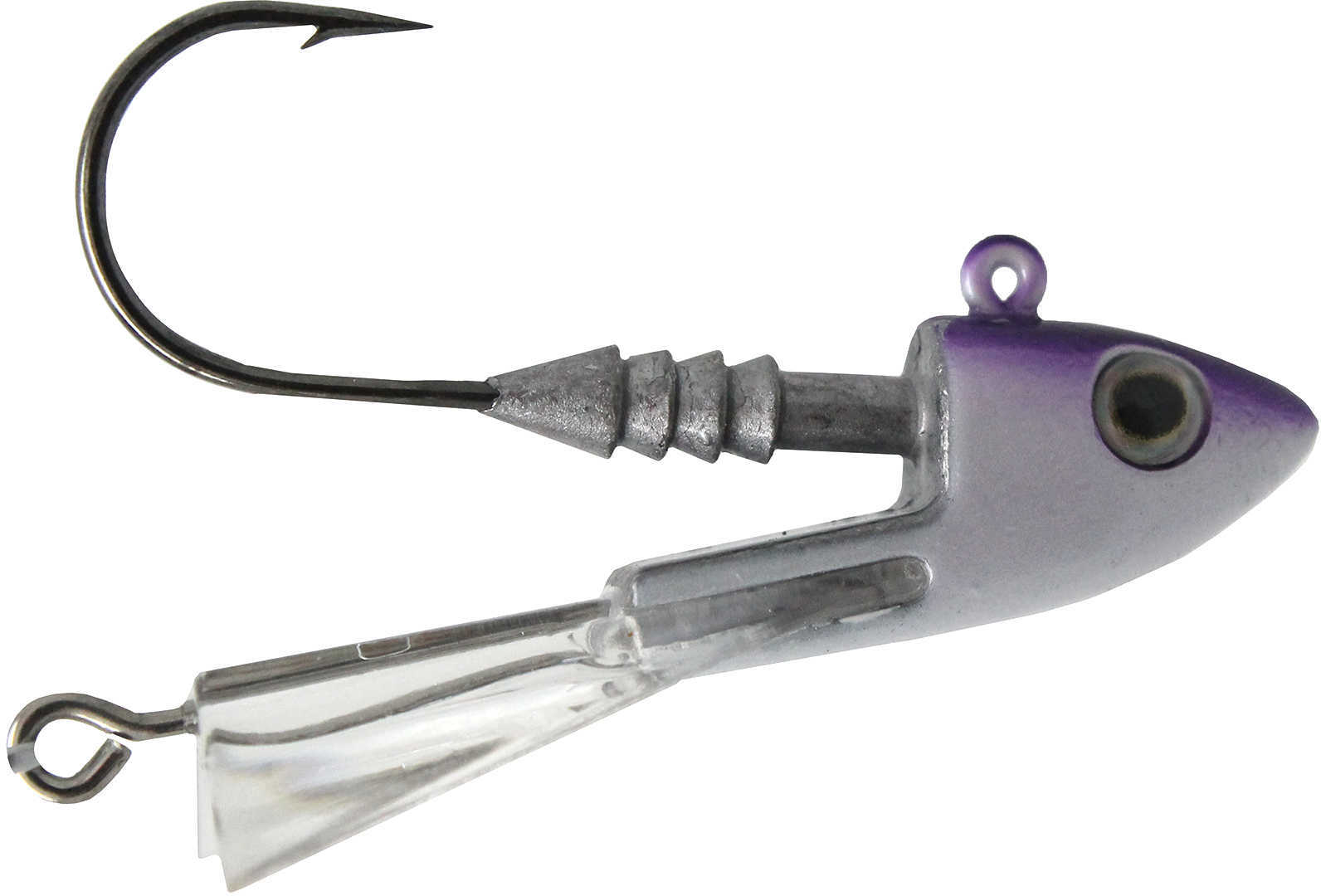 Berkley Snap Jig Jigheads Lure 1/4 oz Size. 1/0 Hook, Purple Pearl, Per 2 Md: 1435365