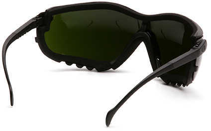 Safety Products V2G Glasses 5.0 IR Filter Anti-Fog Lens with Black Strap/Temples Md: GB1850SF