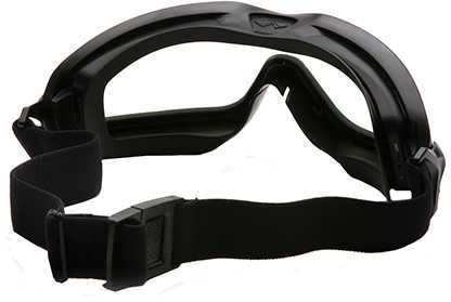 Safety Products V2G Plus Glasses Clear Anti-Fog Dual Lens with Black Strap Md: GB6410SDT