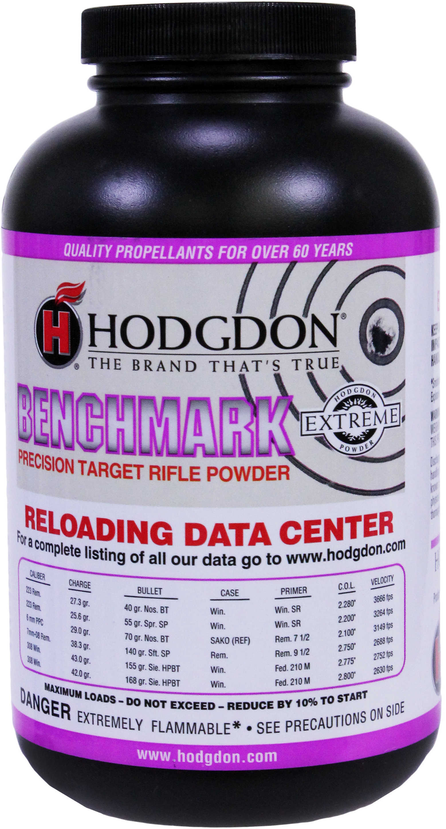 Hodgdon Powder Benchmark 1 Lb