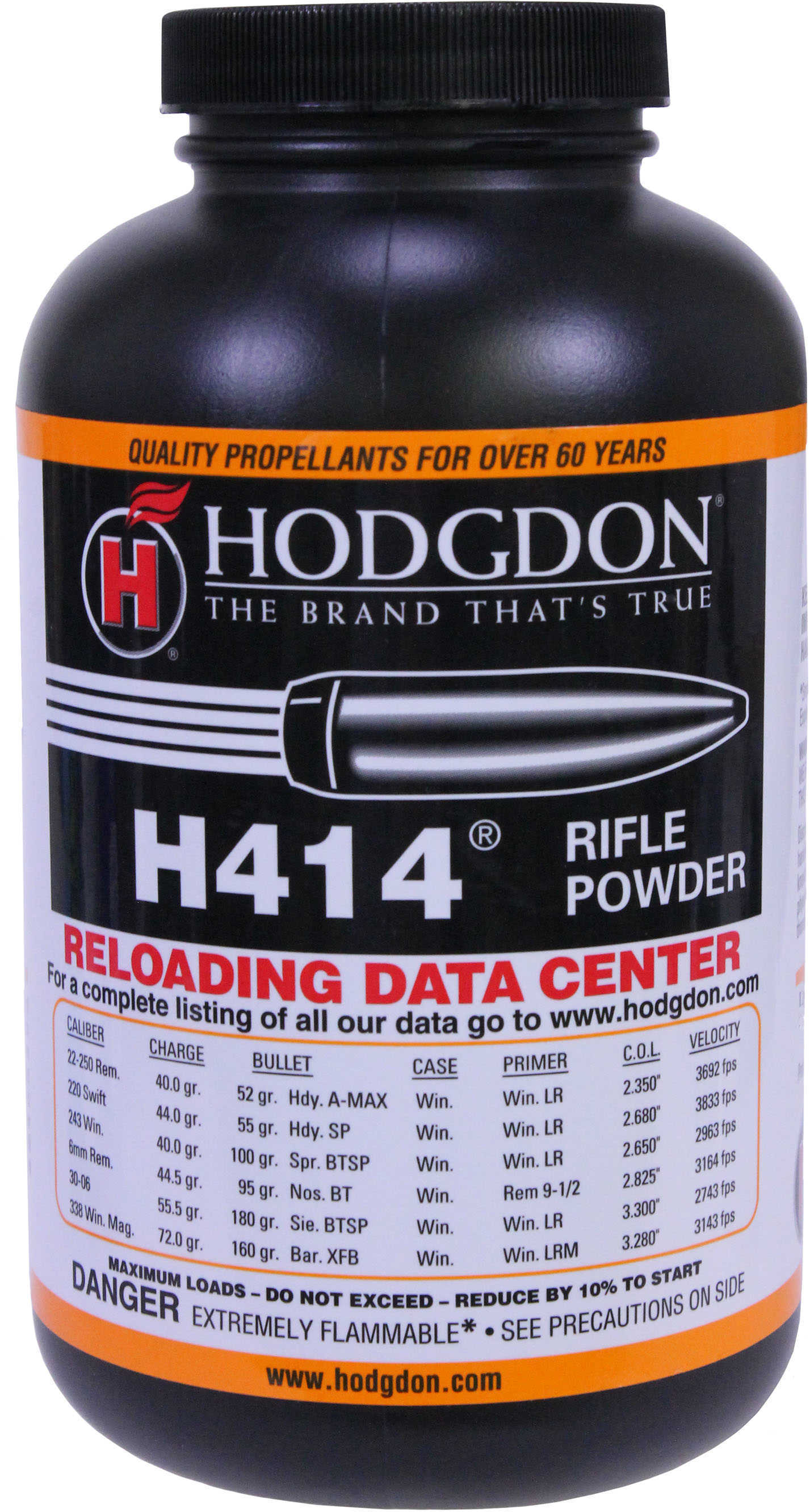 Hodgdon Powder H414 Smokeless 1 Lb