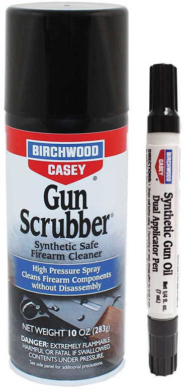 Birchwood Casey Gun Scrubber and Synthetic Gun Oil Md: 33321