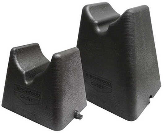 Birchwood Casey Nest Rest 2pc Shooting Rubber Black 1 Set 48202