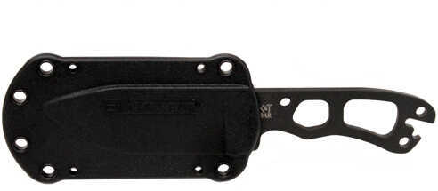KABAR Becker Necker Fixed Blade Knife 1095 Cro-Van/Black Plain Drop Point Nylon Sheath 3.25" Black Box Bk11