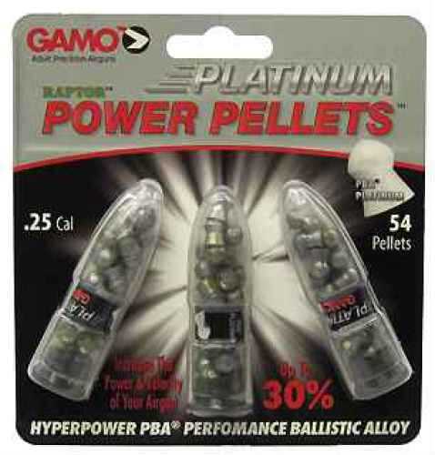 Gamo PBA Platinum Pellets .25/Blister Pack 632265654