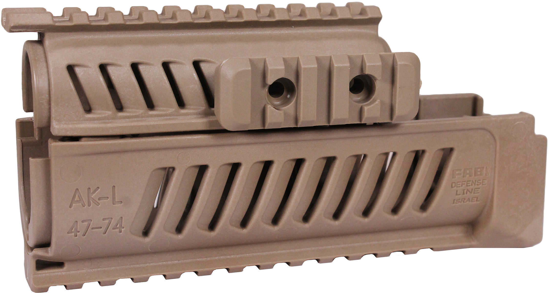 AK-47/74 Rail System Handguard Set Flat Dark Earth Md: AK-L/U-FDE