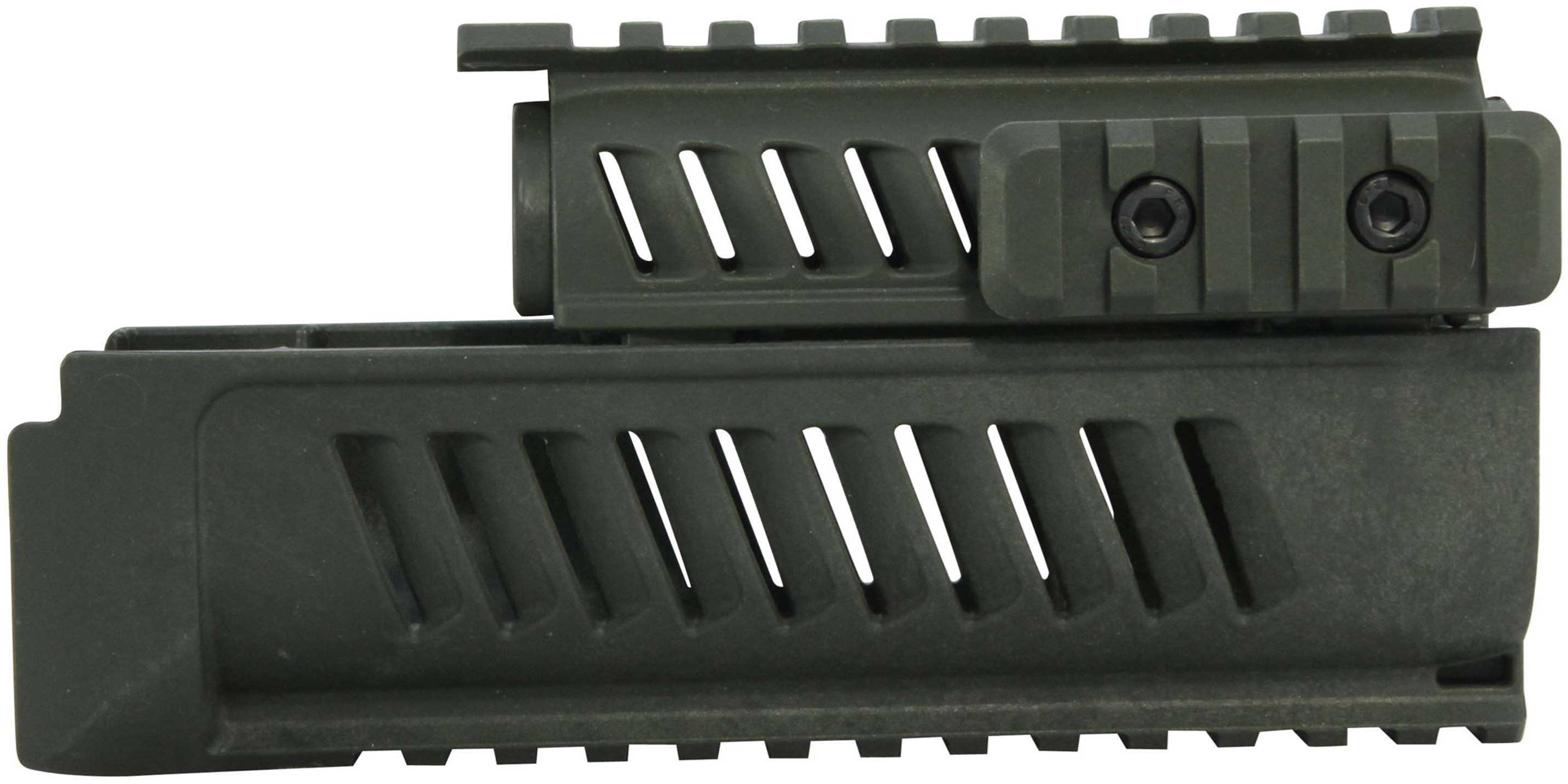 AK-47/74 Rail System Handguard Set Olive Drab Green Md: AK-L/U-OD