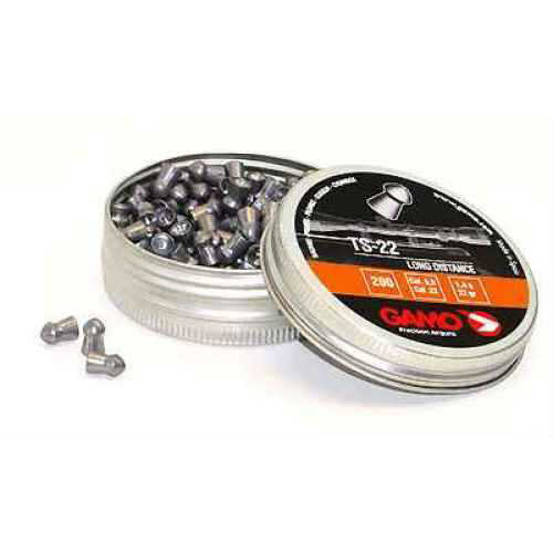 Gamo TS-22 Pellets 22PEL Long Distance High Impact .22 Caliber Lead Tin 200/Pack 63217854