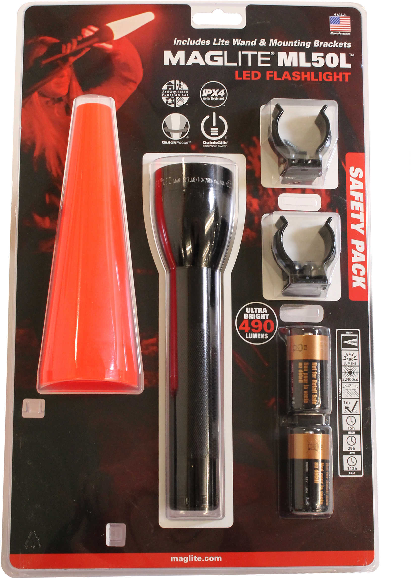 2 Cell “C” Multi Mode Elect Swicth, 490 Lumens Md: ML50L-I201G