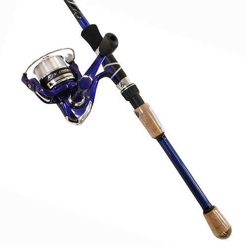 Fin-Chaser Spinning Combo 40 Reel Size 7 Length 2 Piece 1/4-3/4 oz Lure Rating Ambidextrous Md: