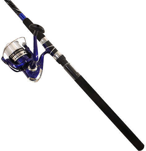 Fin-Chaser Spinning Combo 60 Reel Size 9 Length 2 Piece 1/8-2 1/2 oz Lure Rating Ambidextroous